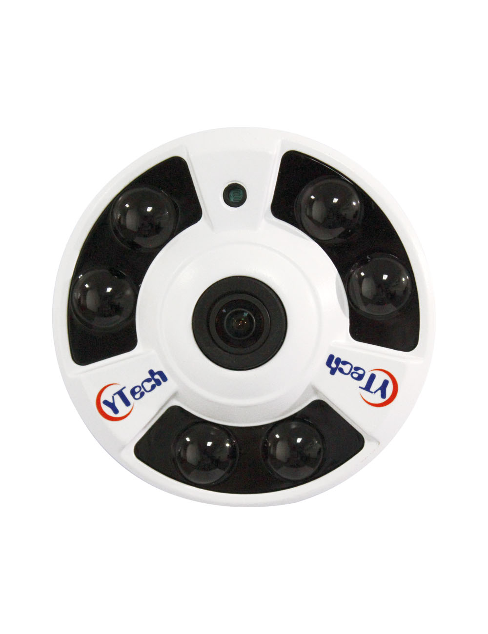 60M IR 2.0M Pixels HD Indoor 360 Deg FishEye IP Camera