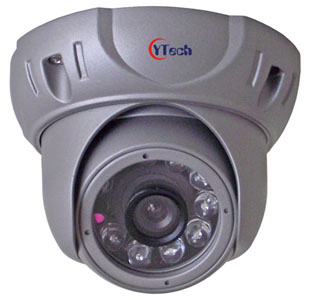 30M IR 1.0M Pixel HD-AHD Waterproof Outdoor Dome CCTV Camera